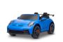 Elektrisches Kinderauto Porsche 911 GT3  24V mit 4x4-Antrieb, blau, zwei Sitze, 2,4-GHz-Fernbedienung, USB/AUX-Eingang, 200W-Motoren, Federung, Lithium-Batterie, LED-Leuchten vorne und hinten, ORIGINALE Lizenz