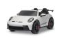 Elektrisches Kinderauto Porsche 911 GT3  24V mit 4x4-Antrieb, weiß, zwei Sitze, 2,4-GHz-Fernbedienung, USB/AUX-Eingang, 200W-Motoren, Federung, Lithium-Batterie, LED-Leuchten vorne und hinten, ORIGINALE Lizenz