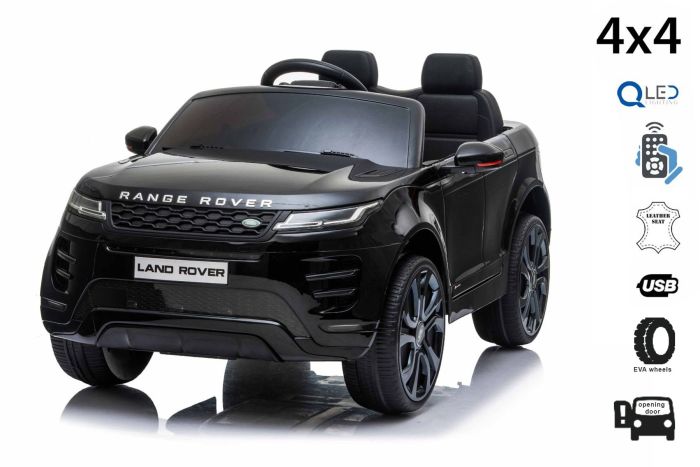 Elektroauto für Kinder Range Rover EVOQUE, Einsitzer, schwarz