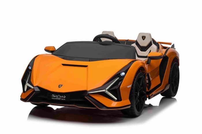 Elektro-Rutschauto Lamborghini Sian 4X4, orange, 12 V, 2,4 GHz