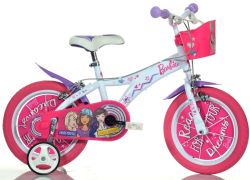 DINO Bikes - Kinderfahrrad 14" 614GBA - Barbie 2018