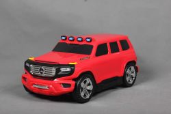 Kinder ziehen lizenziertes Mercedes-Benz Ener-G-Force-Gepäck mit - Rote kleine Reisetasche