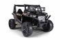 RIRICAR Elektroauto für kinder 24V UTV, Schwarz, kinder elektroauto 2 sitzer mit 2,4 GHz Ferbedienung, 2 x 200 W Motor, Lithium-Akku, Eva-Räder, gepolsterter Sitz, USB, SD-Karte, elektrofahrzeug kinder ab 3-8 jahre