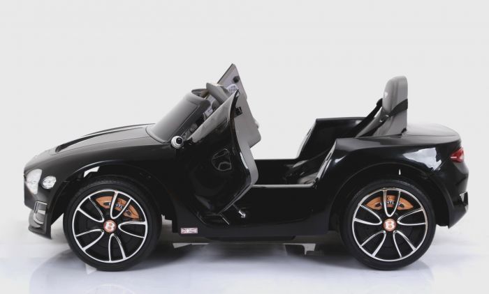 Original lizenziert Ledersitz Soft EVA R/äder /Öffnungst/üren Bentley EXP12 Elektrisches Auto f/ür Kinder 12 V Batterie Glatter Start 2.4 Ghz Fernbedienung 2x Motor batteriebetrieben Schwarz