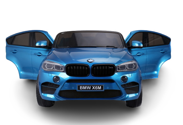 Elektro Kinderauto BMW X6m Blau Lackiert 