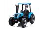 Elektrischer Traktor NEW HOLLAND-T7 12V, blau, Einsitzer, Ledersitz, MP3-Player mit USB-Eingang, Heckantrieb, 2 x 35W-Motor, EVA-Räder, 2,4 GHz Fernbedienung, Originallizenz