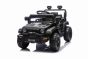 Elektroauto für Kinder OFFROAD NEW mit Hinterradantrieb, schwarz, Lithium-Batterie, hohes Fahrgestell, breiter Sitz, Hinterradfederung, 2,4-GHz-Fernbedienung, LED-Leuchten