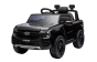 Elektro-Kinderauto FORD Ranger 12V, Schwarz, Ledersitz, 2,4-GHz-Fernbedienung, Bluetooth-/USB-Eingang, Federung, 12-V-Batterie, Kunststoffräder, 2 x 30-W-Motoren, ORIGINAL-Lizenz