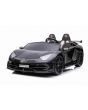  Elektroauto für Kinder Lamborghini Aventador 24V für zwei Benutzer, schwarz lackiert, MP4-Player, vertikal öffnende Türen, 2x45W Motor, 24V Batterie, 2,4 GHz Fernbedienung, weiche EVA-Räder, Federung, Sanftanlauf, originale Lizenz
