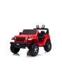 RIRICAR Elektroauto für Kinder 12V Jeep Wrangler, rot, kinder elektroauto 2 sitzer mit 2,4-GHz-Fernbedienung, Radio mit Bluetooth- und USB-Eingang, Eva-Räder, elektrofahrzeug kinder ab 3-8 jahre