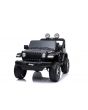 RIRICAR Elektroauto für Kinder 12V JEEP Wrangler, Schwarz, kinder elektroauto 2 sitzer mit 2,4-GHz-Fernbedienung, Radio mit Bluetooth- und USB-Eingang, Eva-Räder, elektrofahrzeug kinder ab 3-8 jahre