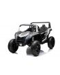 Kinder Elektroauto 24V UTV XXL, weiß, elektroauto für kinder 2 sitzer, Ledersitze, 180W Motoren, elektrofahrzeug kinder ab 3 bis 12 jahre