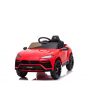 Kinder elektroauto 12V Lamborghini URUS, rot, original lizenziert, 2x Motor, 12V Batterie, Elektroauto für kinder mit 2,4-GHz-Fernbedienung, weiche EVA-Räder, Federung, Elektrofahrzeug kinder ab 3 bis 6 jahre