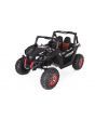 Electric Ride-On Toy Car RSX White - 2.4Ghz, 24V, 4 X MOTOR, remote control, two-seats in leather, Soft EVA wheels, FM Radio, Bluetooth