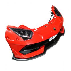 Frontstoßstange inklusive Scheinwerfer - Lamborghini Aventador Zweisitzer rot