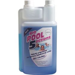 BioPool 5 chlorfreie Flüssigkeit zur Poolwasseraufbereitung