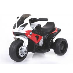 Kinder elektro motorrad BMW S 1000 RR Elektro Dreirad, Batteriebetriebenes Motorrad, 3 Räder, lizenziert, 1x Motor, 6V Batterie