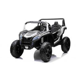 Kinder Elektroauto 24V UTV XXL, weiß, elektroauto für kinder 2 sitzer, Ledersitze, 180W Motoren, elektrofahrzeug kinder ab 3 bis 12 jahre