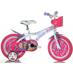 DINO Bikes - Kinderfahrrad 14" 614GBA - Barbie 2018