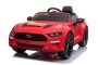 Kinder-Elektroauto Ford Mustang 24V, rot, weiche EVA-Räder, 2 x 16 000 RPM Motoren, 24V-Batterie, 2,4-GHz-Fernbedienung, Mp3-Player mit USB, ORIGINAL Lizenz