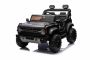 Ford Bronco XL Elektro-Kinderauto mit Hinterradantrieb, lizenziert (Zweisitzer), Schwarz, Lithiumbatterie, hohe Federung, zwei Sitze, gefederte Hinterachse, 2,4-GHz-Fernbedienung, MP3-Player mit USB-Eingang, LED-Leuchten
