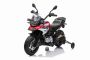 Elektromotorbike BMW F850 GS, lizenziert, 12 -V -Akku, EVA -Softräder, 2 x 35 W Motoren, LED -Leuchten, Hilfsräder, MP3 -Player mit USB/Aux -Eingang, rot