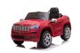 Kinder Elektroauto 12V Jeep Grand Cherokee, Rot, Ledersitz, 2 x 35W Motor, Elektroauto für kinder mit 2,4 GHz Fernbedienung, MP3/USB/AUX Eingang, Elektrofahrzeuge für kinder ab 3 bis 7 jahre