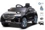 Elektroauto Mercedes-Benz EQC, schwarz, original lizenziert Kinder Elektroauto, Kunstledersitz, zu öffnende Türen, 2x 35W Motor, Elektroauto für Kinder 12V / 7Ah Batterie, 2,4 GHz Fernbedienung, weiche EVA-Räder, Federung, sanfter Start, LED-Leuchten