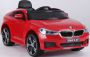 Elektroauto für Kinder BMW 6GT - Einzelsitz, Rot, original lizenziert, batteriebetrieben, öffnende Türen, 2x Motor, Batterie 2x 6V / 4 Ah, 2,4-GHz-Fernbedienung, weicher Start