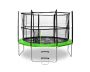 Jumpspirit Premium Gartentrampolin 12ft (366 cm) mit Sicherheitsnetz