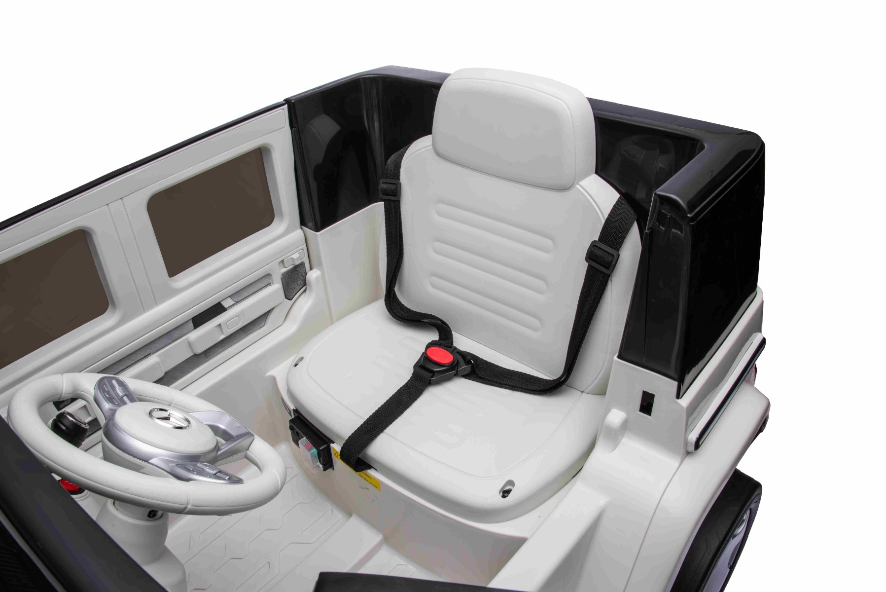 Öffnende Türen, 3-Punkt-Sicherheitsgurt