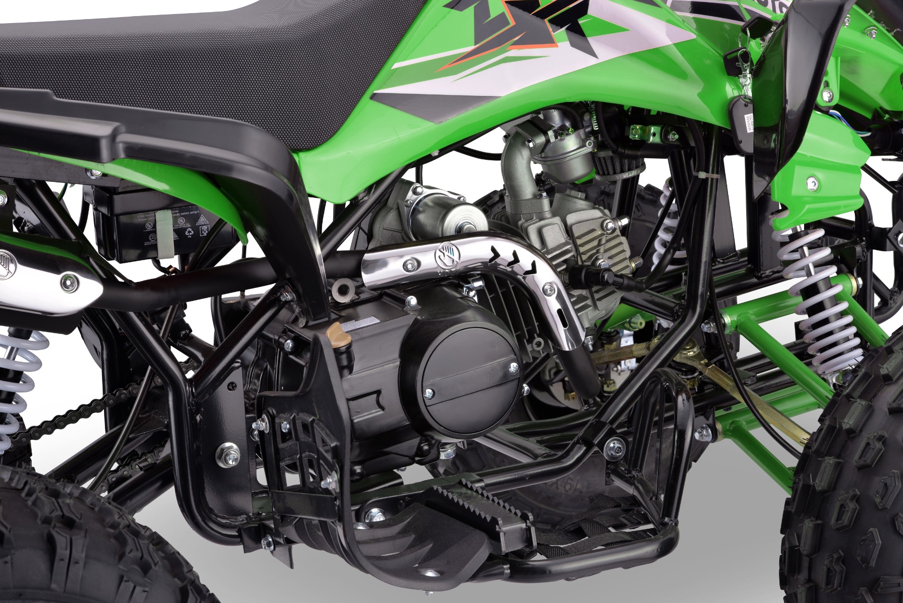 Viertaktmotor mit Automatikgetriebe