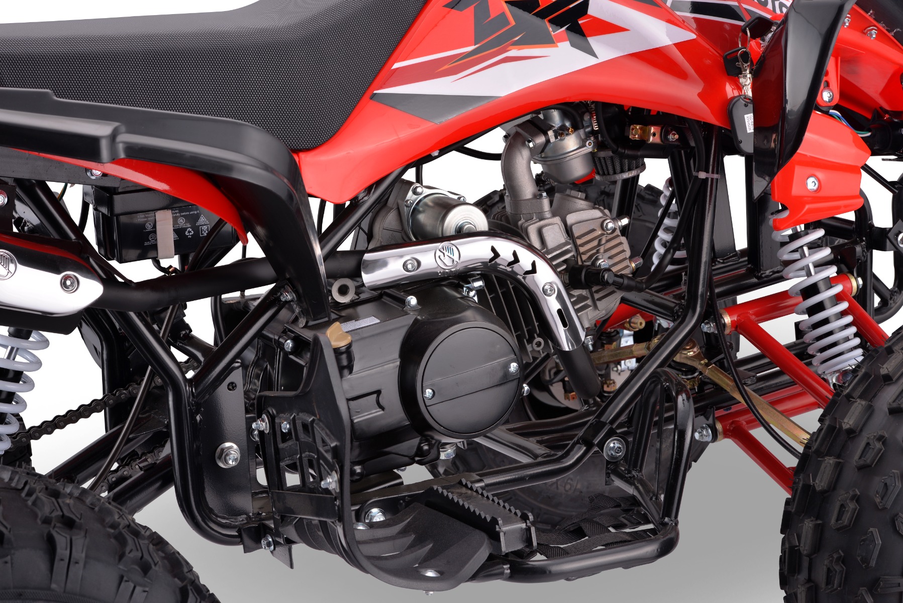 Viertaktmotor mit Automatikgetriebe