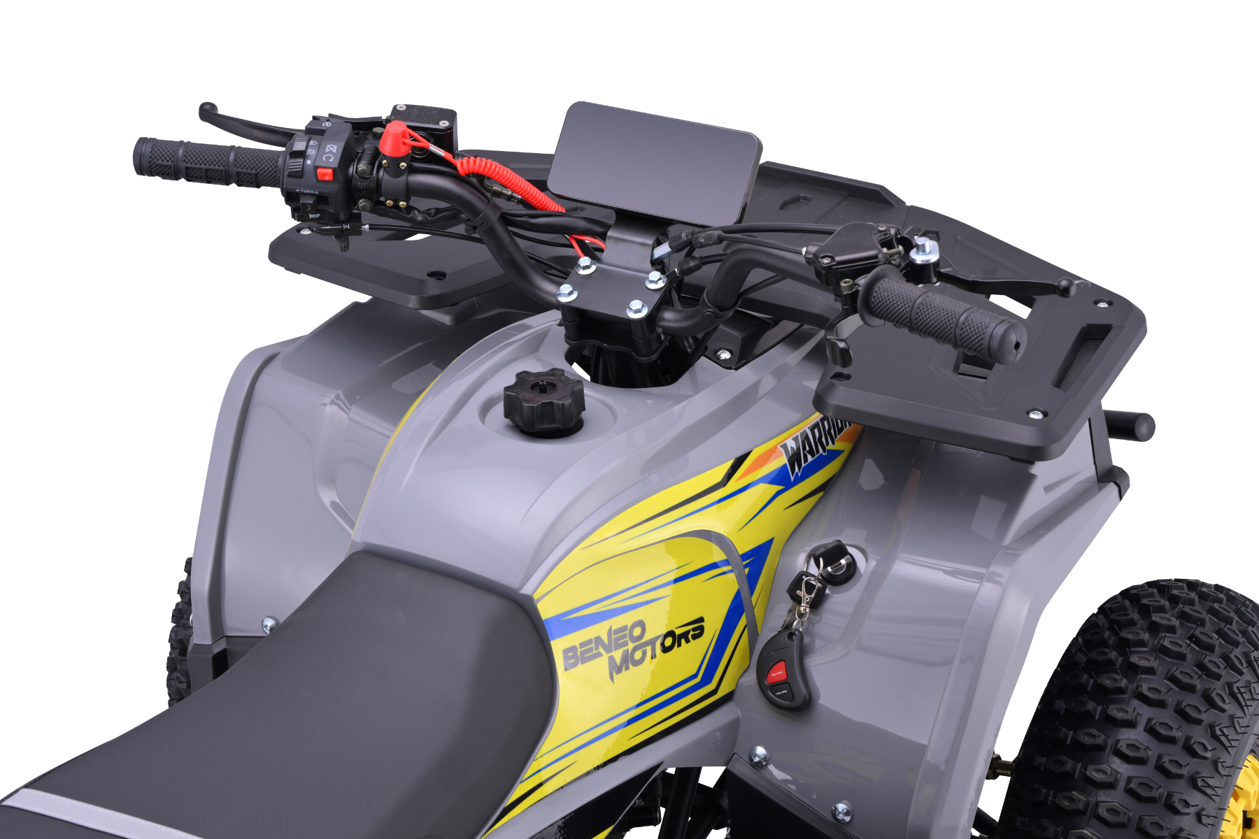 Blinker, LCD-Anzeige, Fernbedienung