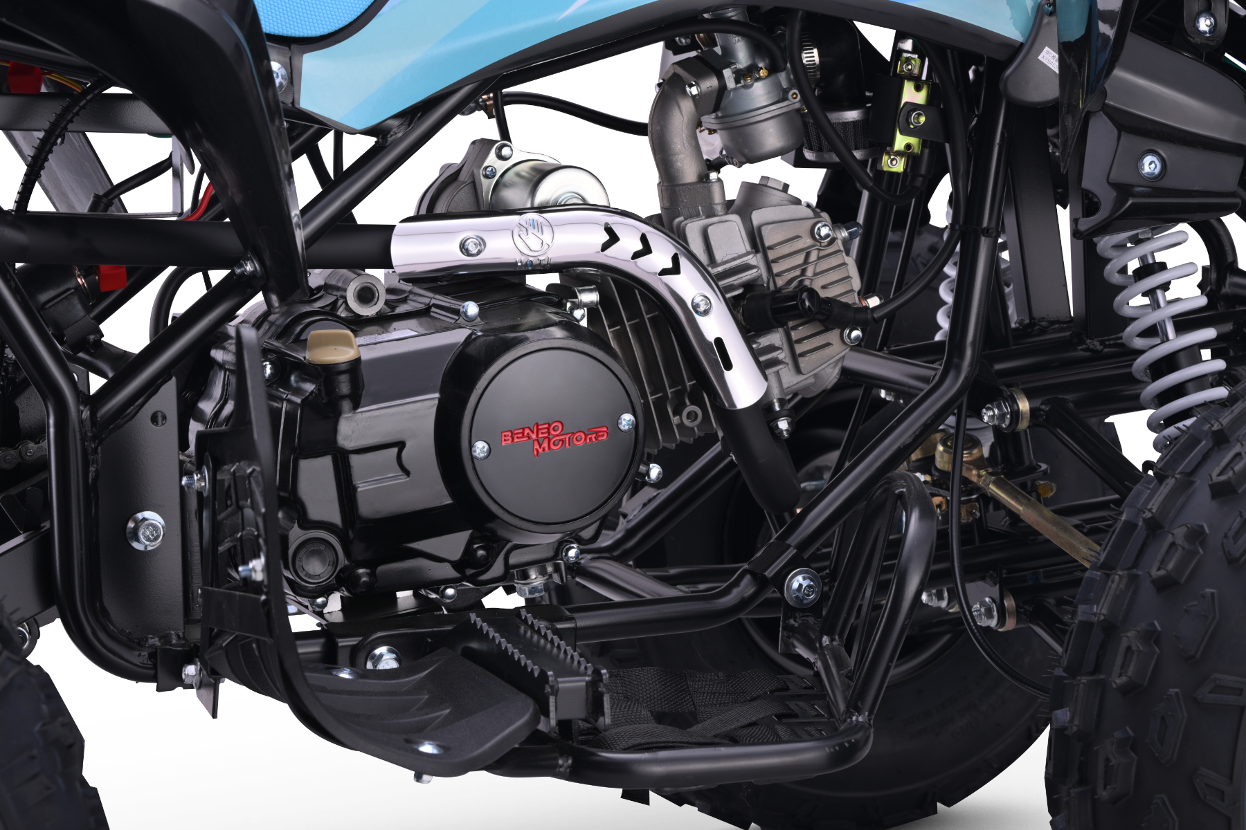 Viertaktmotor mit Automatikgetriebe