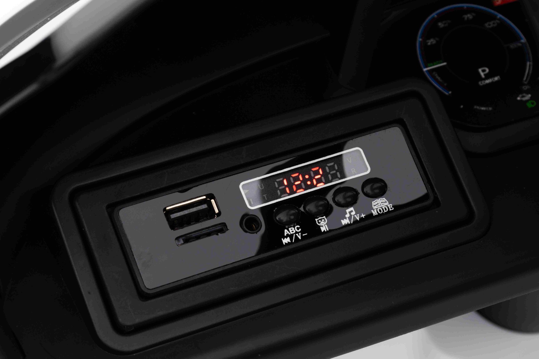 Batteriestandsanzeige und Bluetooth für MP3