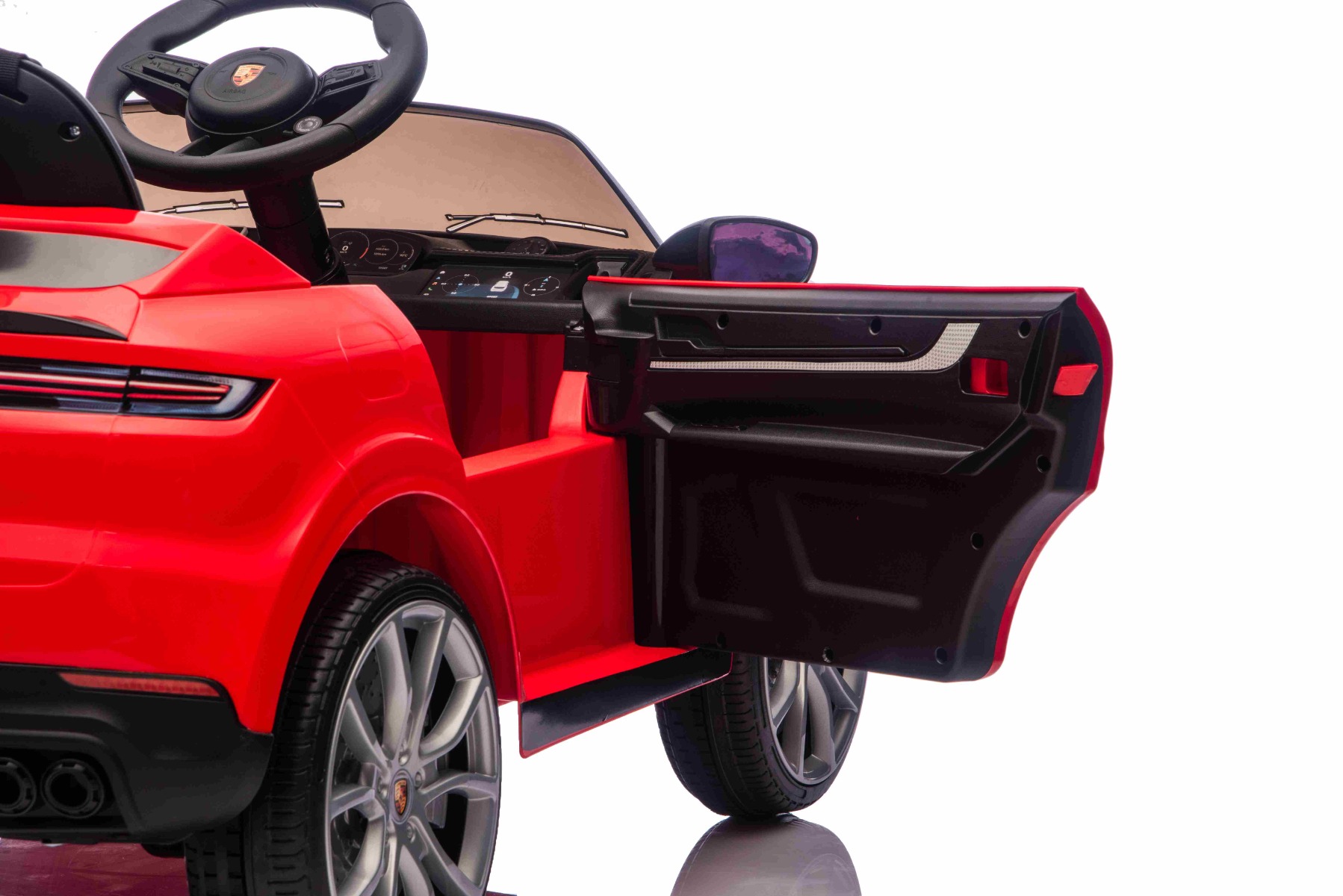 Öffnende Türen mit Sicherheitsverriegelung