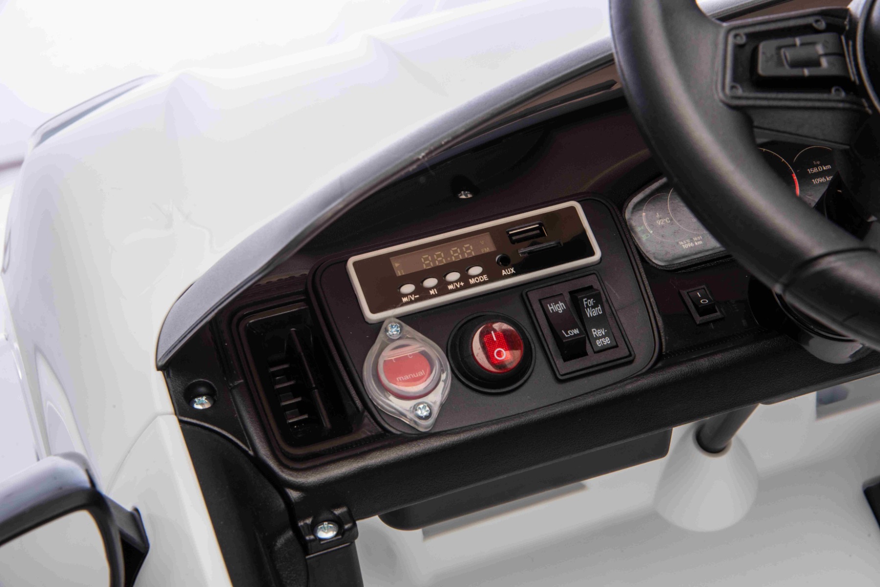 Richtungs- und Geschwindigkeitswahlschalter